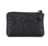 Chanel Camellia Zipped Purse, &pound;320, Accessories, Black, Leather, Back view